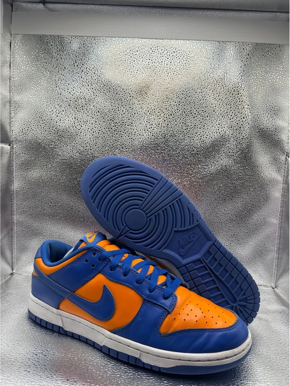 Nike dunk low retro knicks